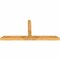 Ekena Millwork Portland Rough Sawn Timber Gable Bracket, Western Red Cedar, 72"W x 33"H x 4"D x 4"F, 11/12 Pitch GBW072X33X0404POR00RWR - alternate 3